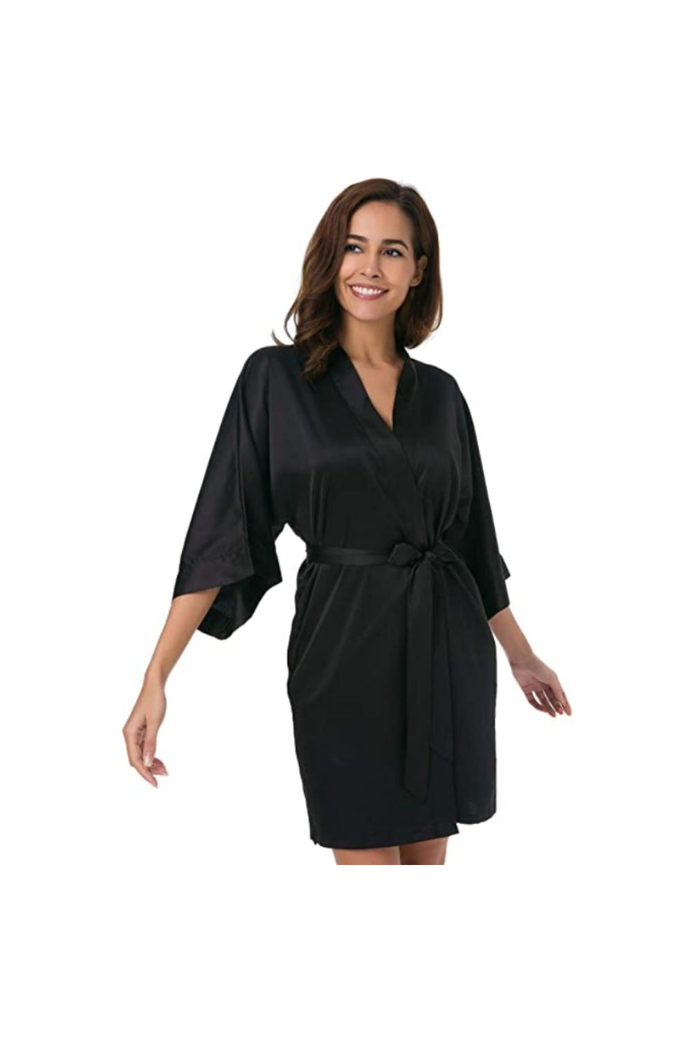 Women's Satin Kimono Robe