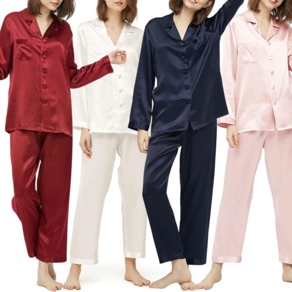 buy mulberry silk pyjamas for women usa