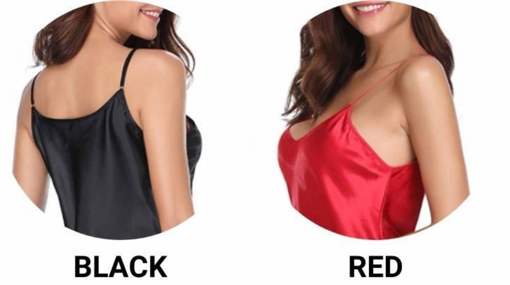 buy satin night gown for women